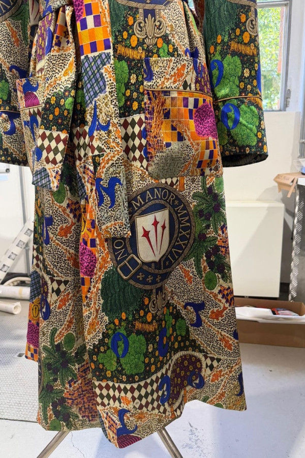 Domenico Formichetti Reveals Custom "NOCTA Manor" Silk Robe for Drake