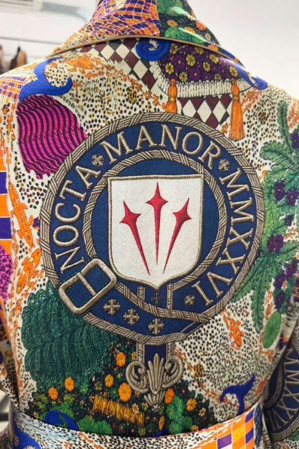 Domenico Formichetti Reveals Custom "NOCTA Manor" Silk Robe for Drake