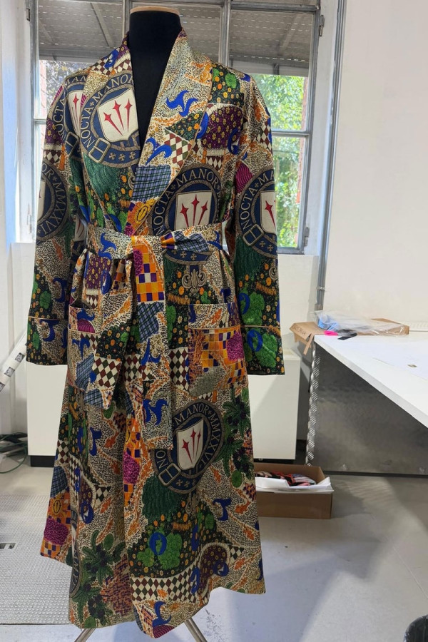 Domenico Formichetti Reveals Custom "NOCTA Manor" Silk Robe for Drake