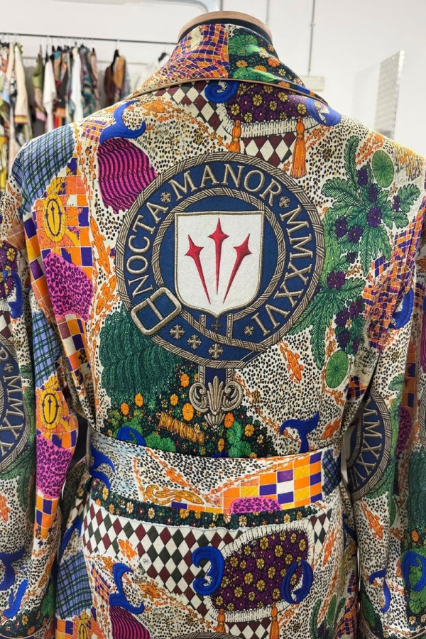 Domenico Formichetti Reveals Custom "NOCTA Manor" Silk Robe for Drake