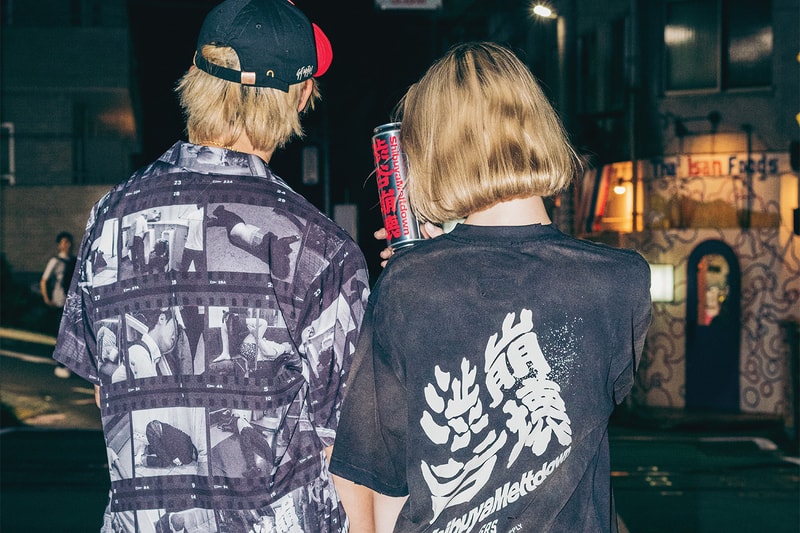 GRS and ShibuyaMeltdown Turn Tokyo’s Late-Night Subculture Into Streetwear Essentials