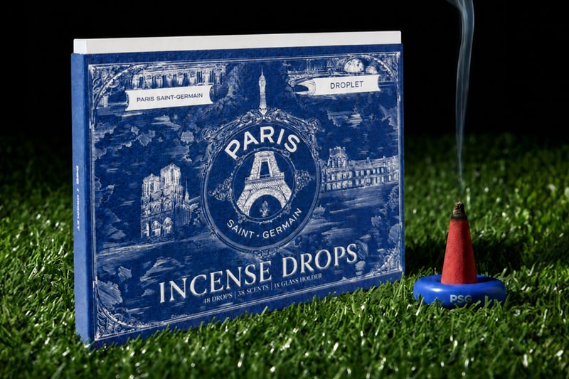 Paris Saint-Germain x Droplet's Incense Set Distills Paris Into Three Limited Aromas