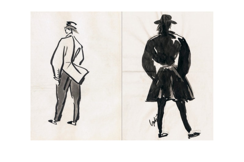 Yohji Yamamoto Opens His Private Sketchbook in a First-Ever Thames & Hudson ‘Drawings’ Book