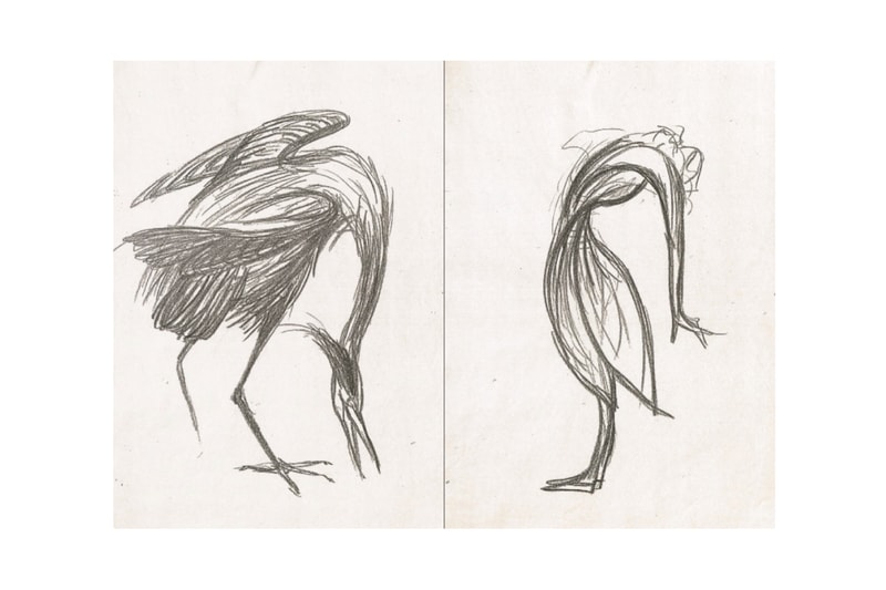Yohji Yamamoto Opens His Private Sketchbook in a First-Ever Thames & Hudson ‘Drawings’ Book