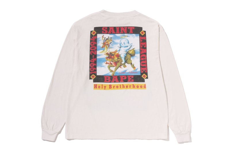 BAPE and ©SAINT Mxxxxxx Serve Up Aged Streetwear and Can Stools