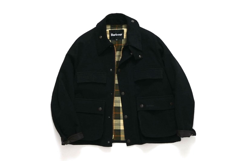 Barbour x JOURNAL STANDARD's Cropped "Old Bedale" Is Built Around Broken-In Wool