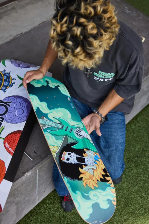 Bear Walker To Release ‘ONE PIECE’ Devil Fruit Blindbox Skate Decks