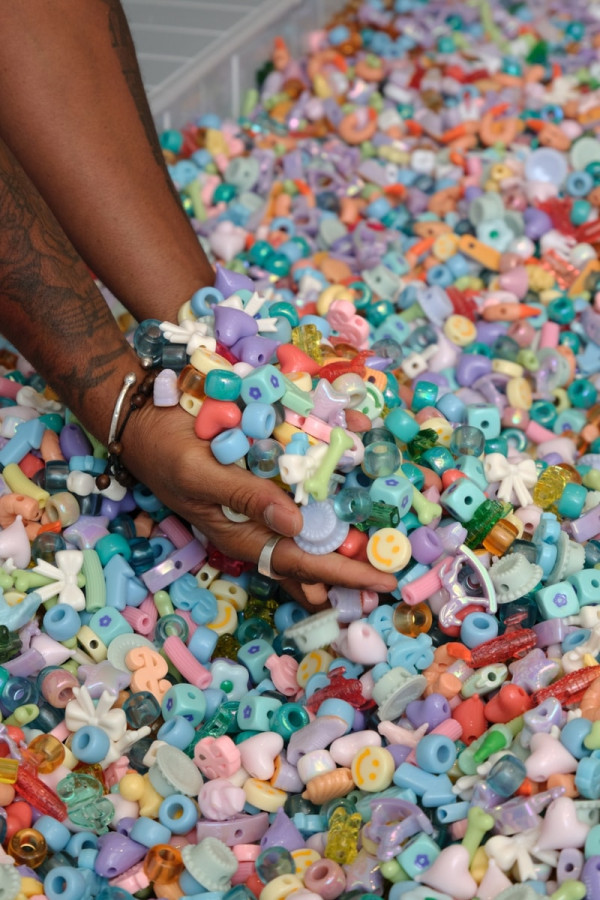 CJ Hendry's Latest Exhibition Is a Giant Bead Pit