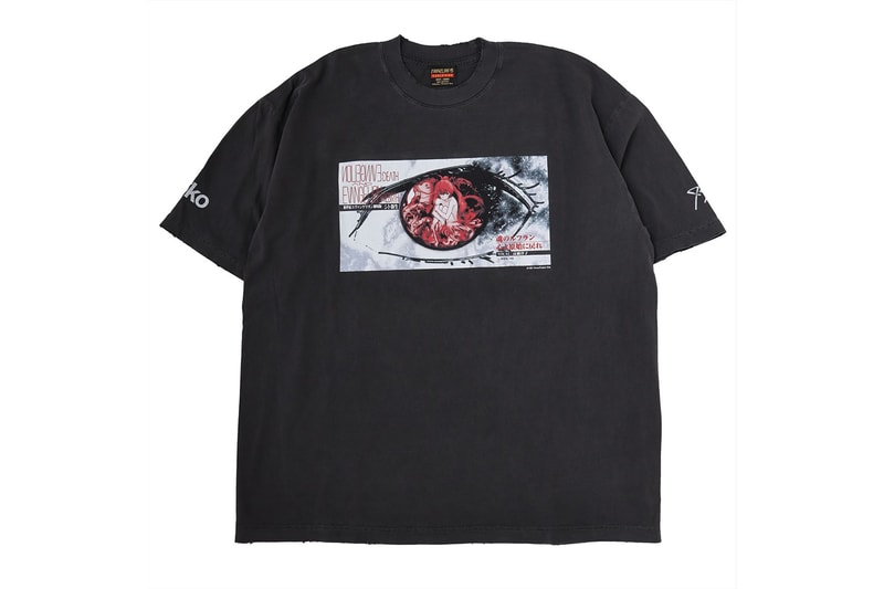 EVANGELION:95’s First FW26 Drop Turns Five Iconic Anime Moments Into Faux-Vintage 1995 Graphic Tees