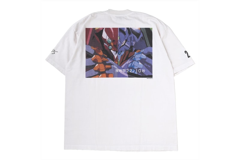 EVANGELION:95’s First FW26 Drop Turns Five Iconic Anime Moments Into Faux-Vintage 1995 Graphic Tees