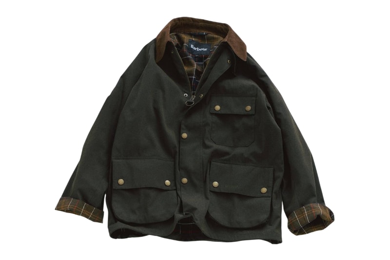 JOURNAL STANDARD relume Rebuilds the Barbour Solway Zipper With Non-Oiled Cotton-Nylon and a Drawcord Hem