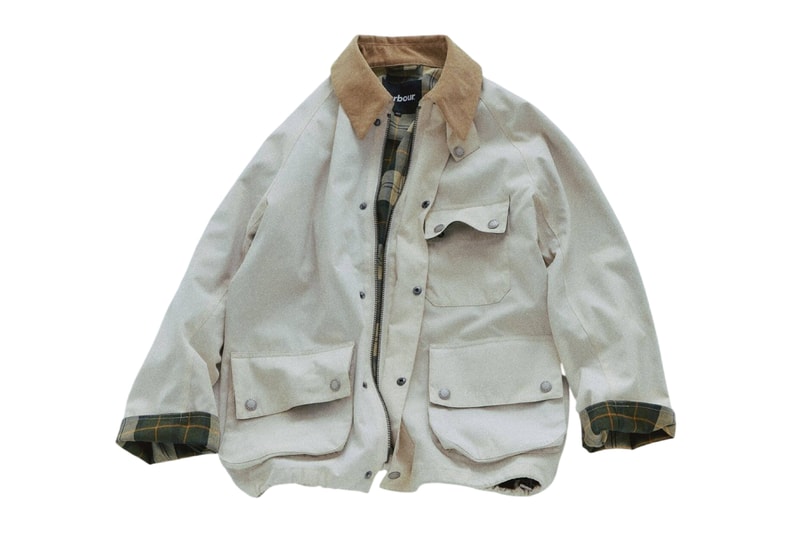 JOURNAL STANDARD relume Rebuilds the Barbour Solway Zipper With Non-Oiled Cotton-Nylon and a Drawcord Hem