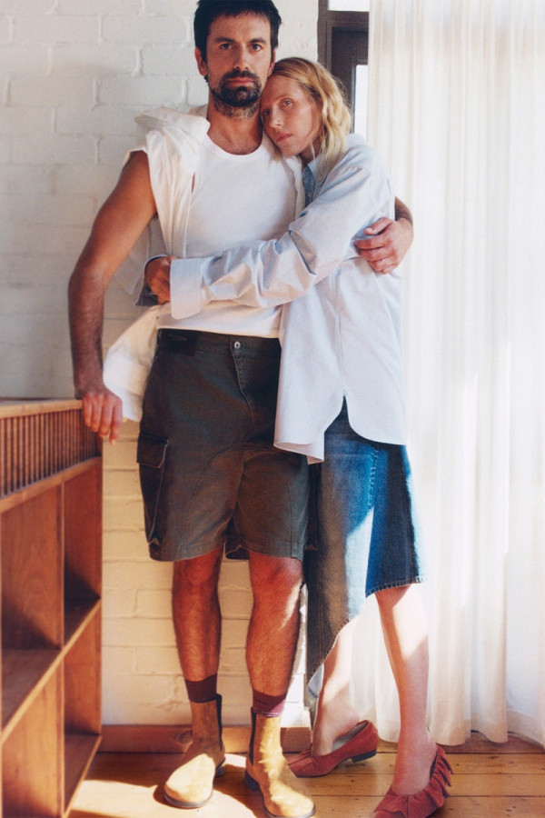 JW Anderson Explores Couples' Style for Its Latest “Twisted Denim” Campaign