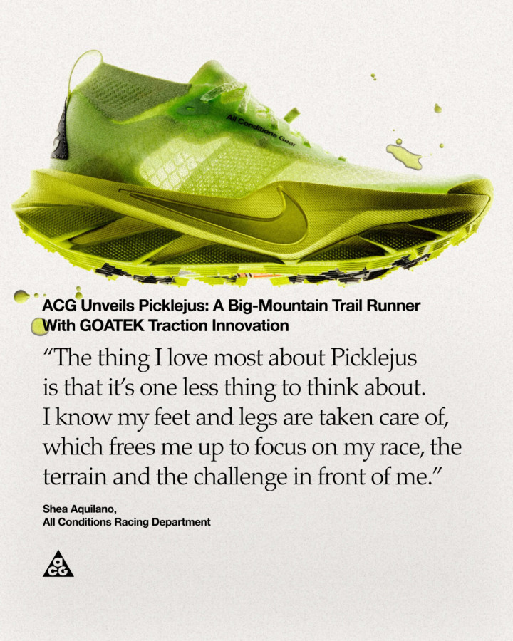Nike ACG Introduces the Picklejus for Big-Mountain Trail Running