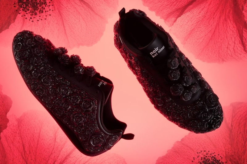 Noir Kei Ninomiya Covers the PUMA Speedcat in Romantic Roses