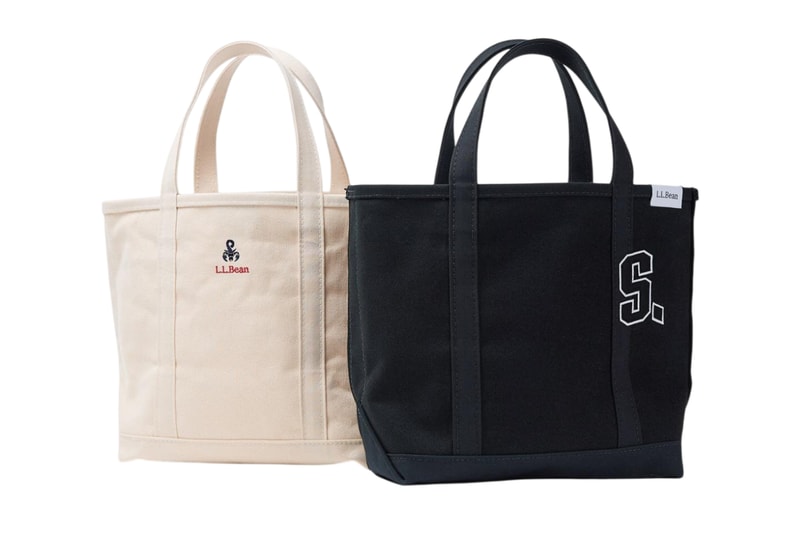 SOPHNET. and L.L.Bean Build the Boat and Tote on 24 oz Heavy Canvas With Scorpion Embroidery