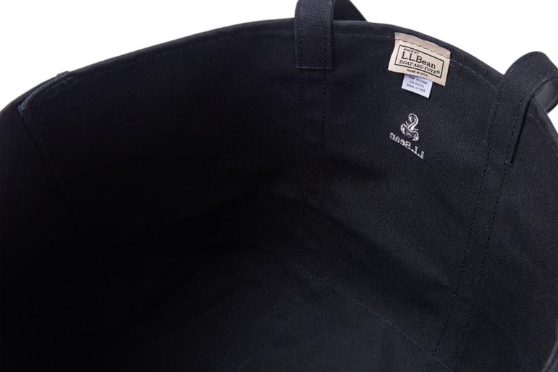 SOPHNET. and L.L.Bean Build the Boat and Tote on 24 oz Heavy Canvas With Scorpion Embroidery