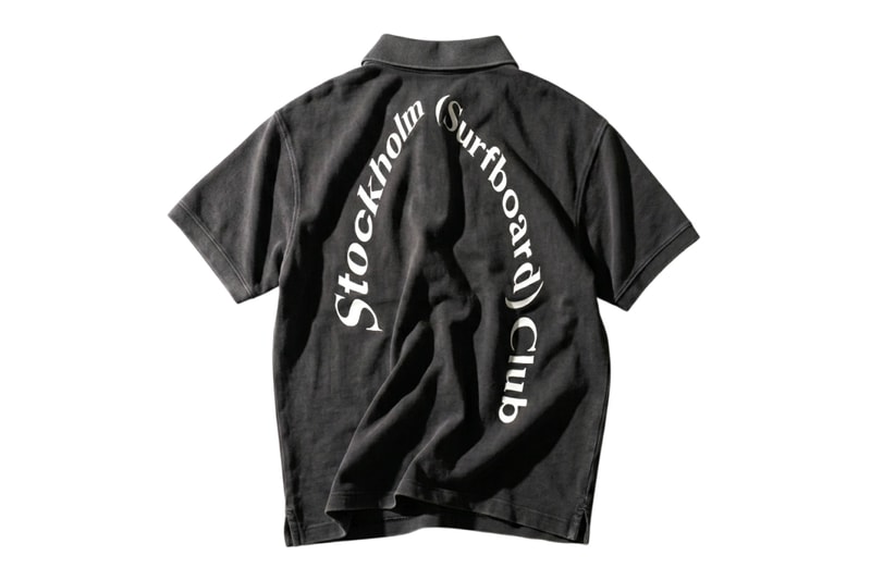Stockholm Surfboard Club and RHC Turn the Icon Tag Navy for the "Black Beach" Capsule