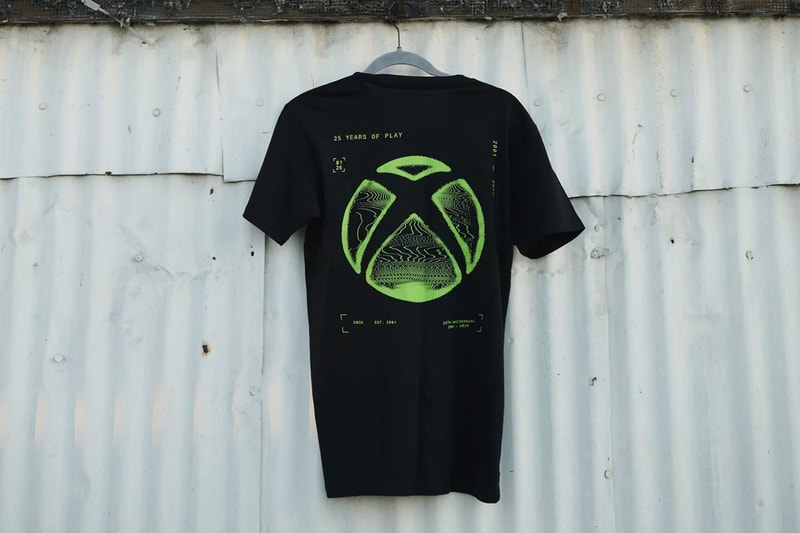 Xbox Debuts Xbox Gear Apparel Collections for 25th Anniversary