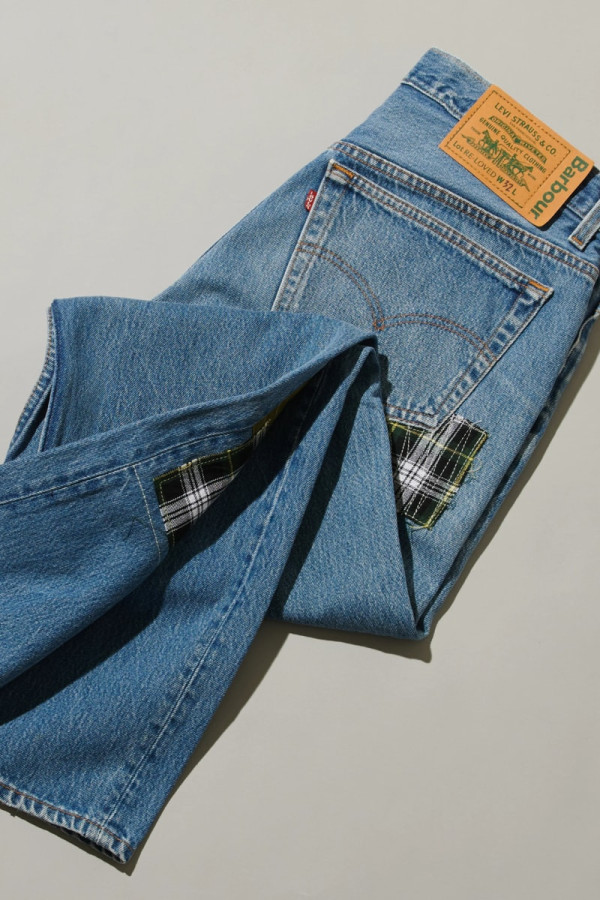 Barbour and Levi’s Japan Rebuild Vintage 501s Into One-Off "Re-Loved" Upcycled Jeans