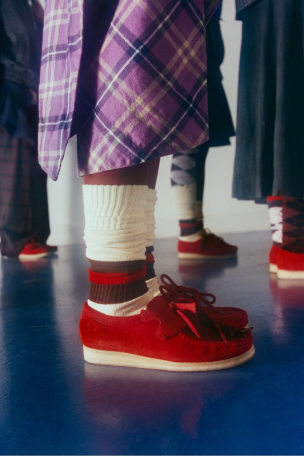 Damson Madder Makes Its Footwear Debut With Clarks Originals