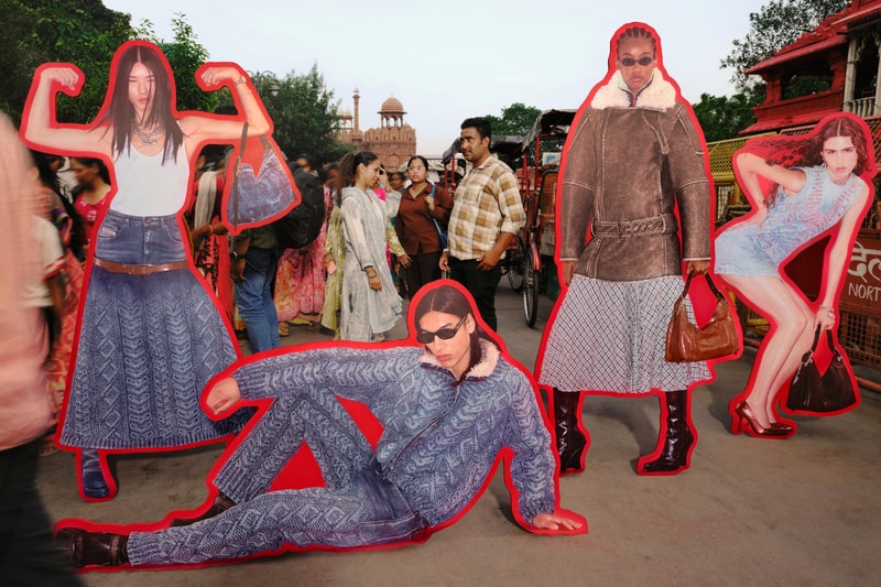 Diesel Ships Life-Sized Cardboard Cutouts Worldwide for FW26 “Multiplicities” Campaign