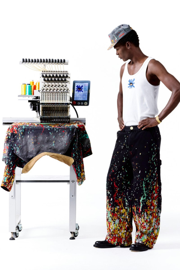 House of Errors Packs 1,500,000 Stitches Into the Jacket Leading "The Paint Collection"