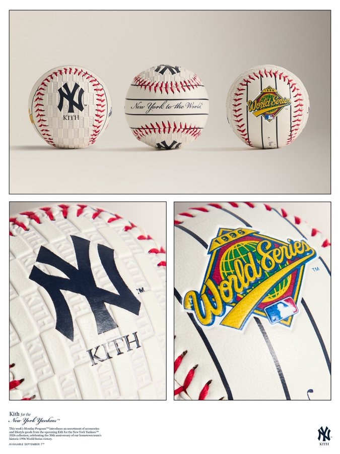 Kith Celebrates the 1996 Yankees With Collectibles and Home Goods