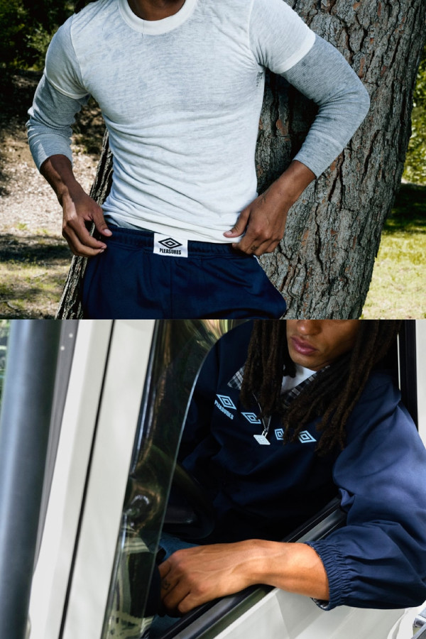 PLEASURES and Umbro Revisit '90s British Terrace Style in a New Capsule Collection