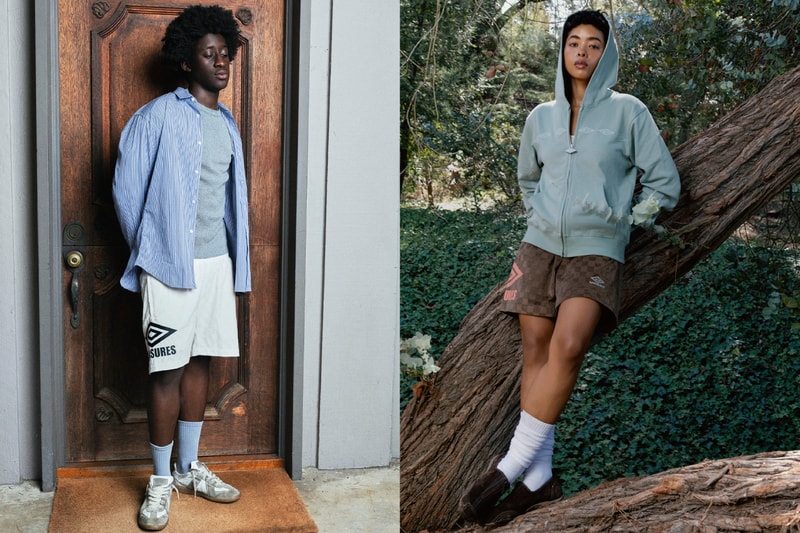 PLEASURES and Umbro Revisit '90s British Terrace Style in a New Capsule Collection