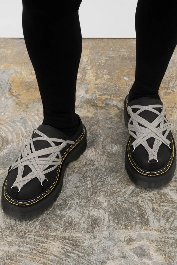 Rick Owens and Dr. Martens Link Up Again for a Brutalist Quad Sole Collection
