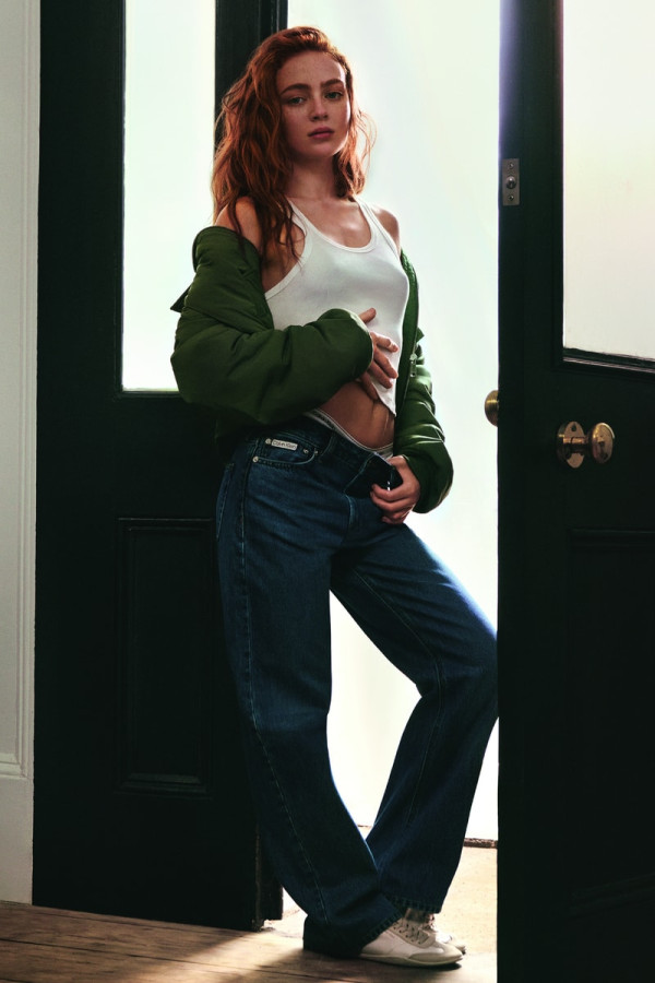 Sadie Sink Stars in the New Campaign from Calvin Klein