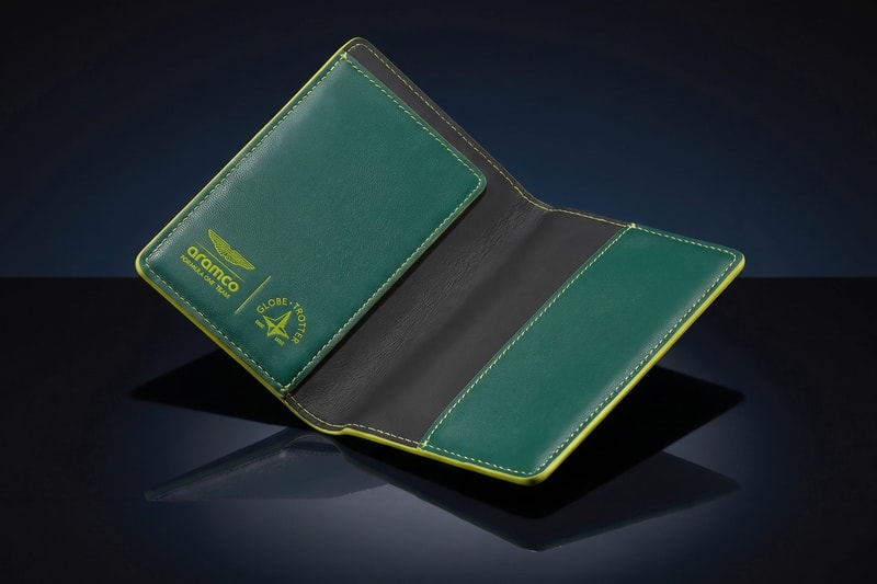 The Globe-Trotter x Aston Martin Aramco F1 Luggage Collection Drops Globally