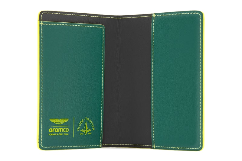 The Globe-Trotter x Aston Martin Aramco F1 Luggage Collection Drops Globally