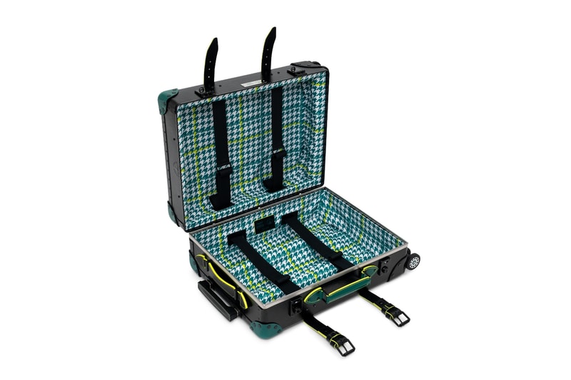 The Globe-Trotter x Aston Martin Aramco F1 Luggage Collection Drops Globally