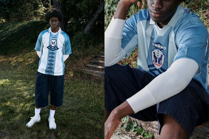 Umbro and Pleasures Drop a Britpop-Inspired Collaboration