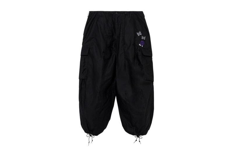 WILDSIDE Yohji Yamamoto x NEEDLES Thread a "Rose and Butterfly" Motif Through Tie-Dye and BDU Cargos